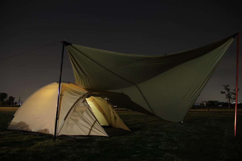 キャンバスキャンプから2人用ポリコットンテントが発売されました ソロキャンプにも最適です